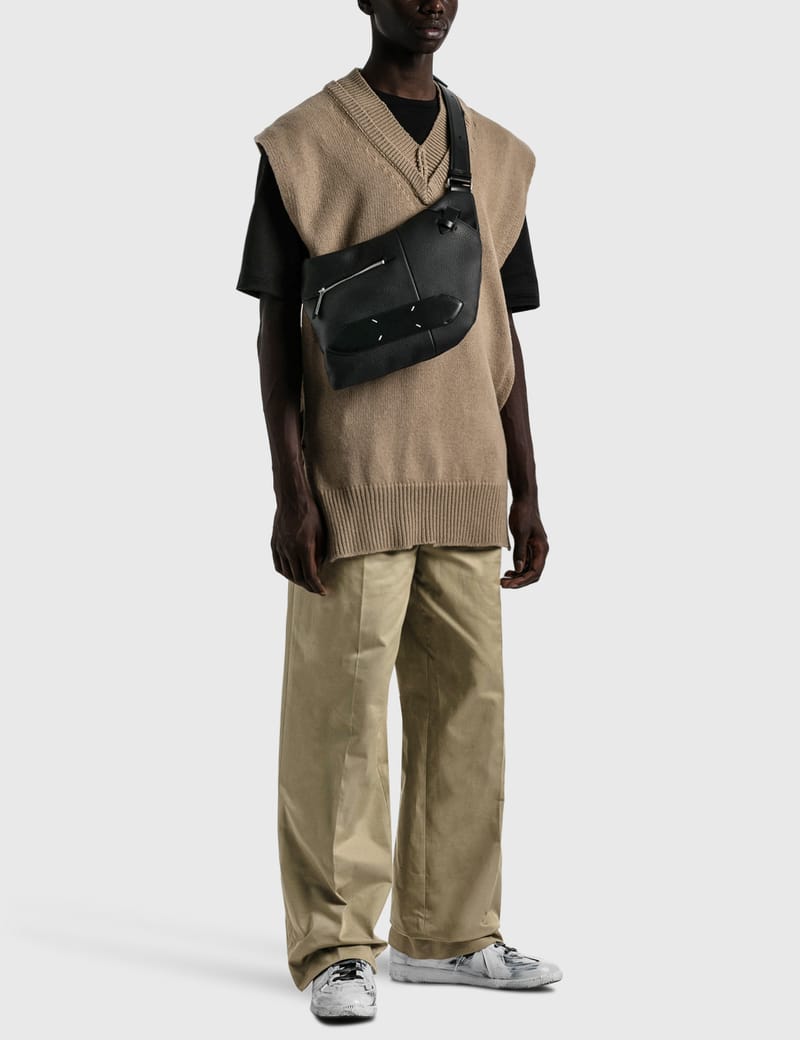 MAISON MARGIELA 5AC トロストリンク スモル ハケット ハック 新作【マルジェラ】「5AC」ソフト ドローストリング スモール