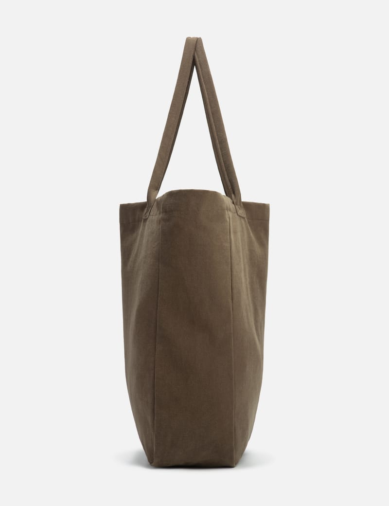 【GLOWNY】25HS★ G COTTON TOTE BAG G COTTON TOTE BAG (BROWN) - GLOWNY