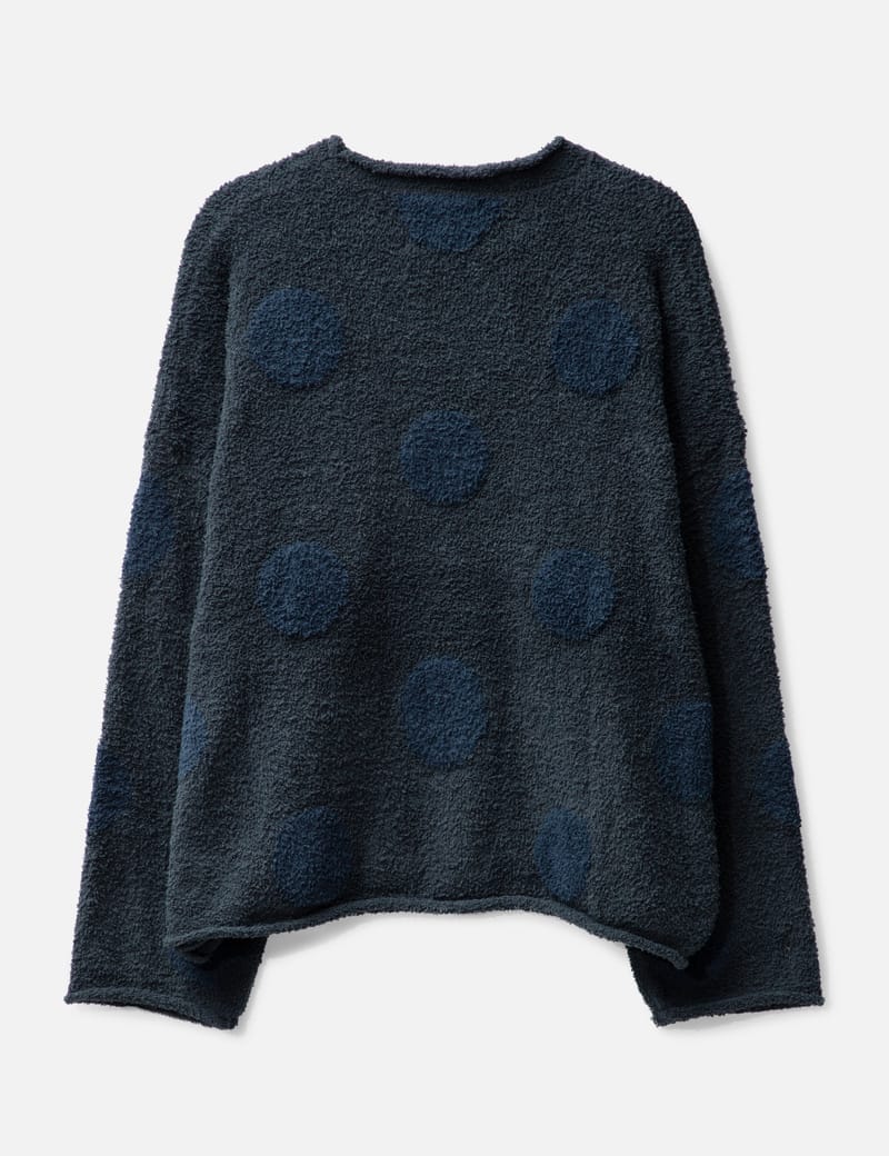 Brain Dead - TEDDY FUR DOT KNIT SWEATER | HBX - Globally Curated