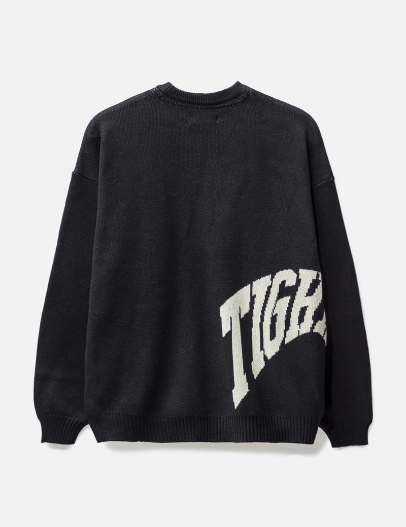 TIGHTBOOTH - Acid Logo Knit Sweater | HBX - Globally Curated