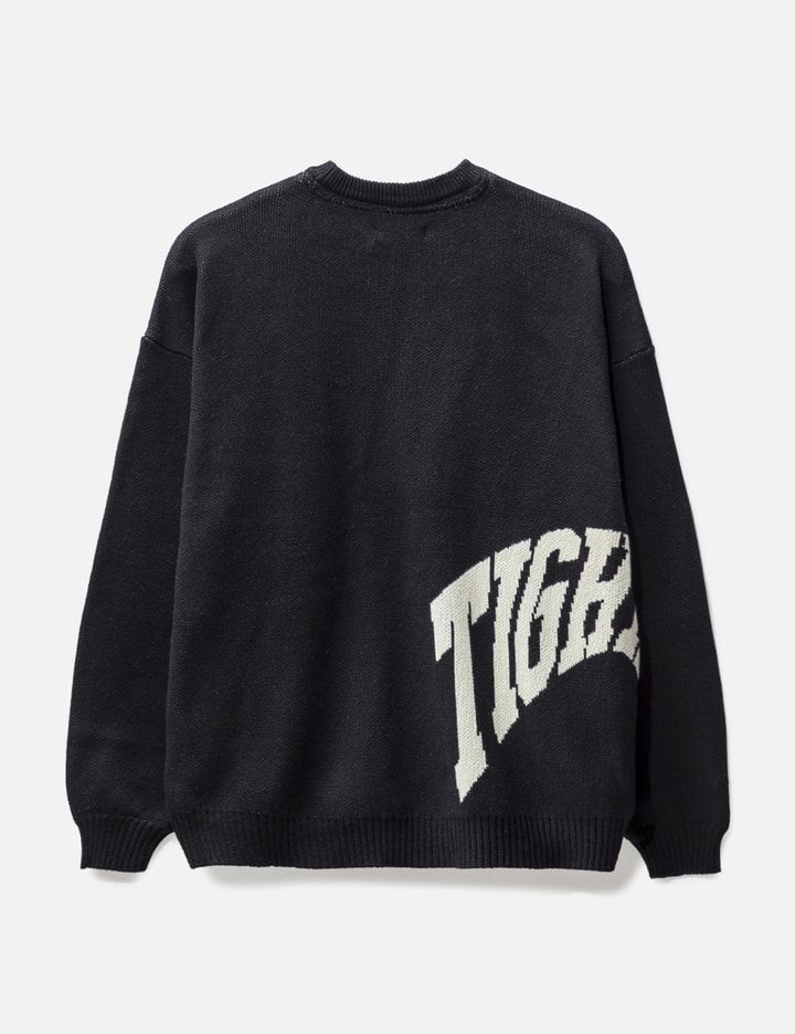 TIGHTBOOTH - Acid Logo Knit Sweater | HBX - Globally Curated Fashion ...