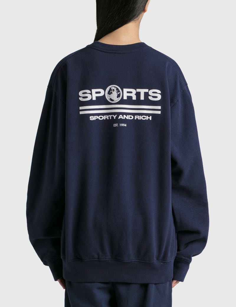 Sporty & Rich ニューヘルス クルーネック スウェット トレーナー CREWNECK S – Sporty & Rich