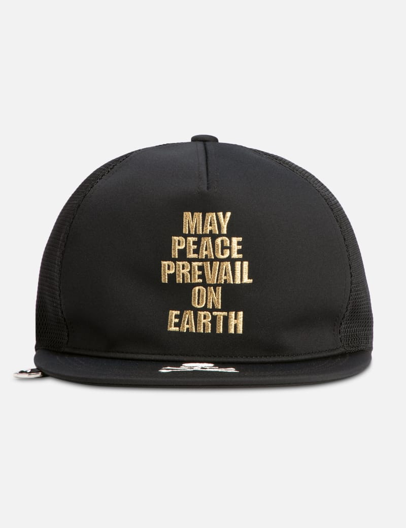 Peace Sign Trucker Hat - Adjustable Mesh Baseball Cap For Women & Men, Sun Protection, Ponytail Friendly - View #5