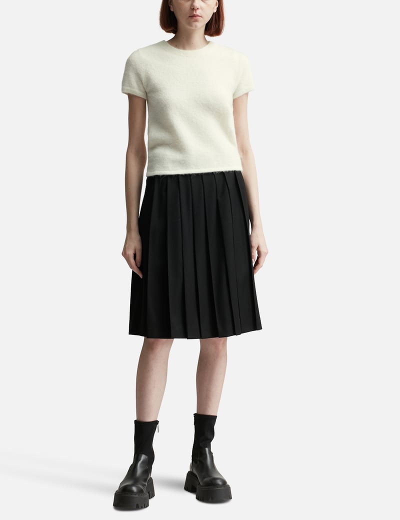 [NOTHING WRITTEN] Alpaca wool raglan jumper ☆送料込☆ Nothing Written - Alpaca Wool Raglan Jumper | HBX