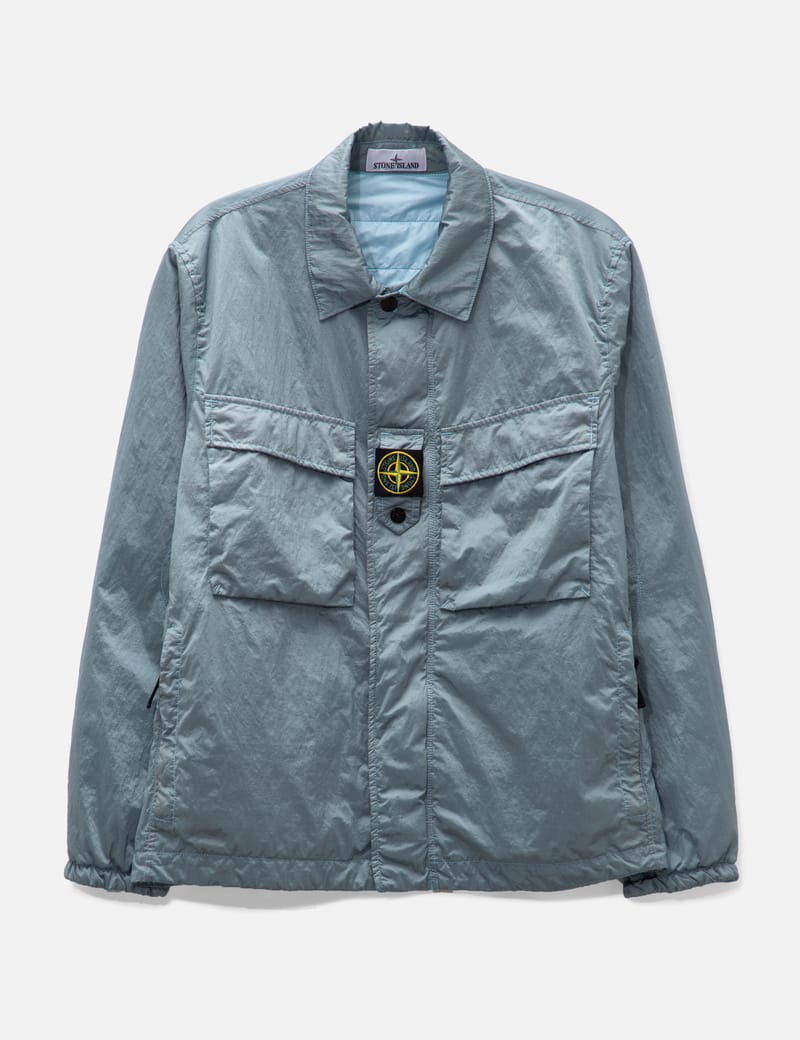 Stone Island - ECONYL® Regenerated Nylon Jacket | HBX - Globally