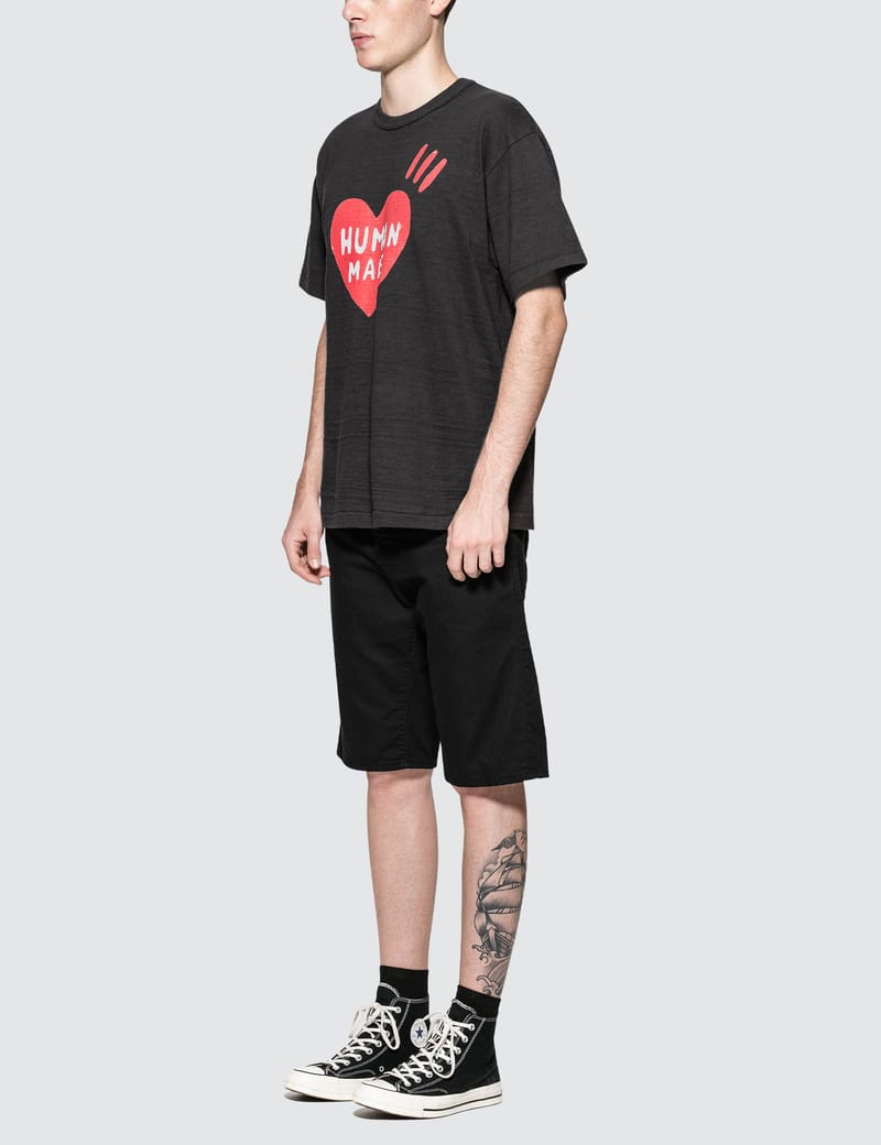 【即完売モデル】ヒューマンメイド⭐︎センター ハートロゴ Tシャツ XLサイズ ヒューマンメイド - #1411 Heart Logo S/S T-Shirt | HBX