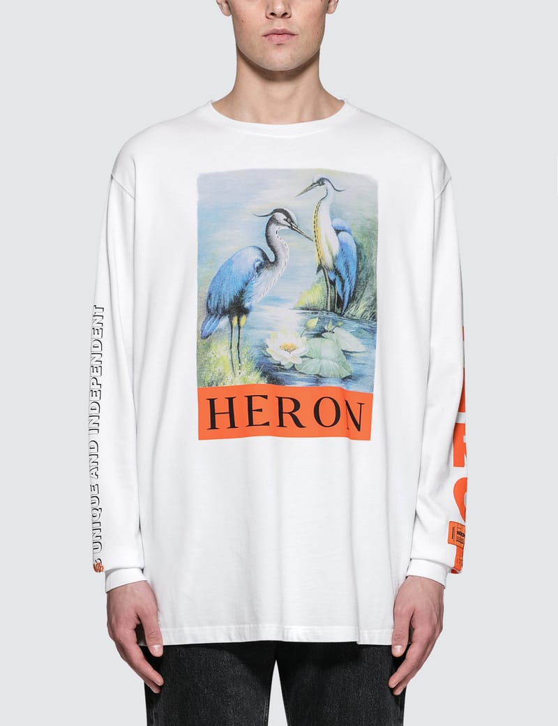 HERON PRESTON® - KK Herons Jersone L/S T-Shirt | HBX - Globally