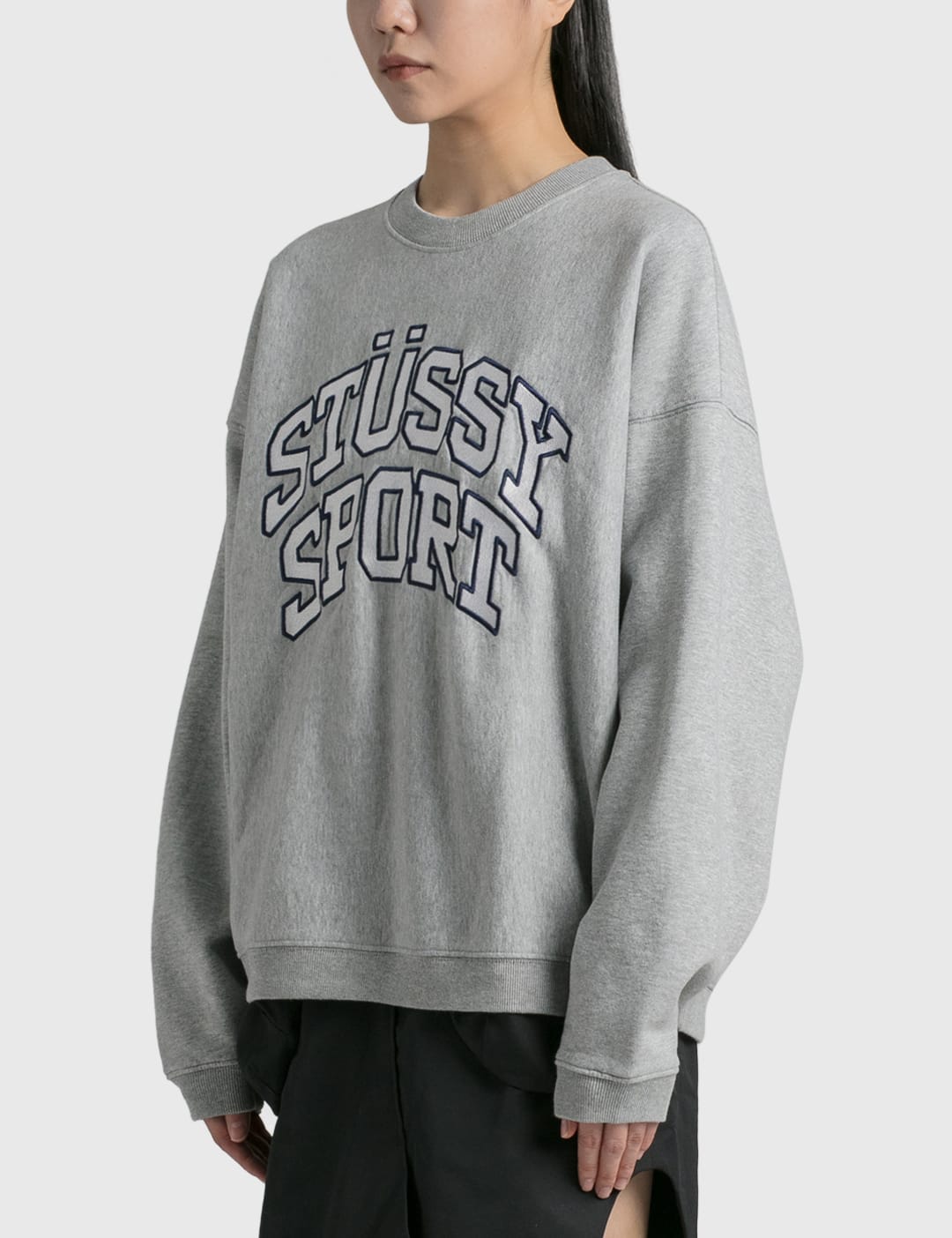 Stüssy - RELAXED OVERSIZED CREW | HBX - Globally Curated Fashion 