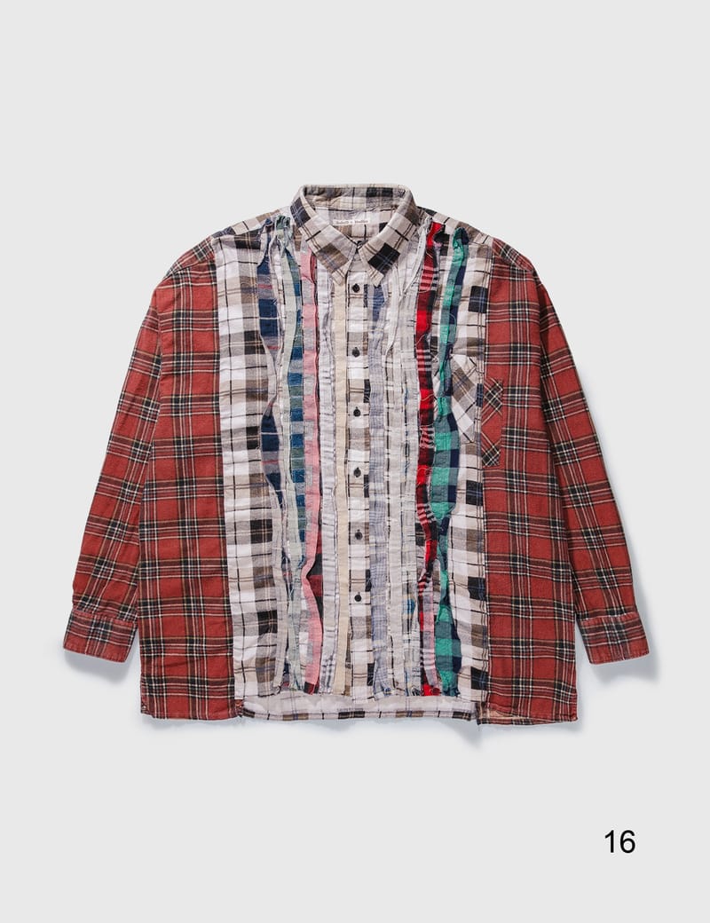 Needles - Ribbon Wide Flannel Shirt | HBX - Globally Curated