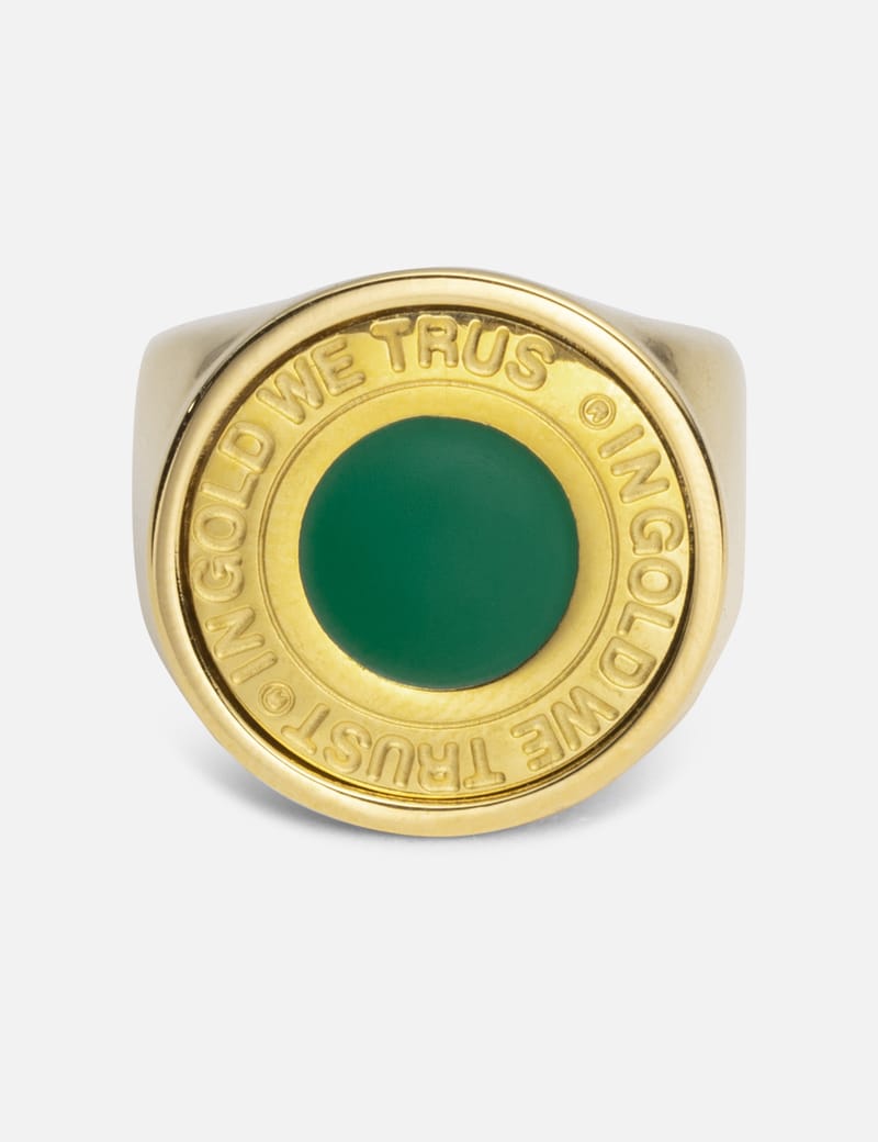 Justine Clenquet - JACKIE ACID GREEN RING | HBX - Globally Curated