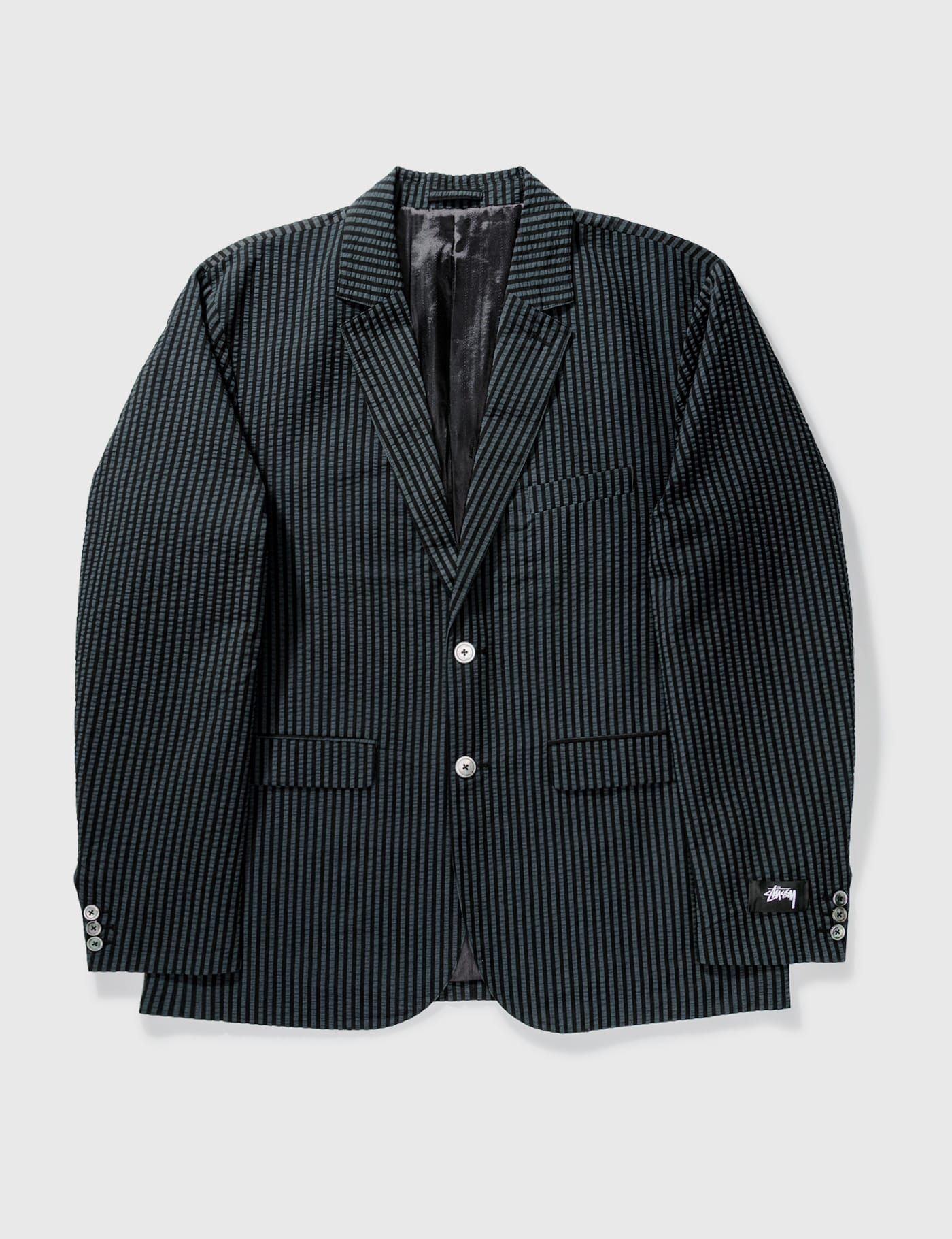 Stüssy - Stripe Seersucker Sport Coat | HBX - Globally Curated Fashion and  Lifestyle by Hypebeast