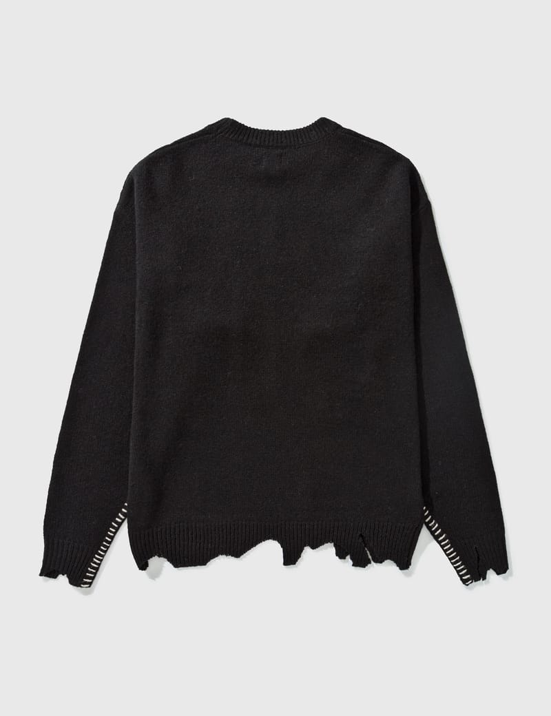 Saint Michael - Sin Knit Sweatshirt | HBX - Globally Curated