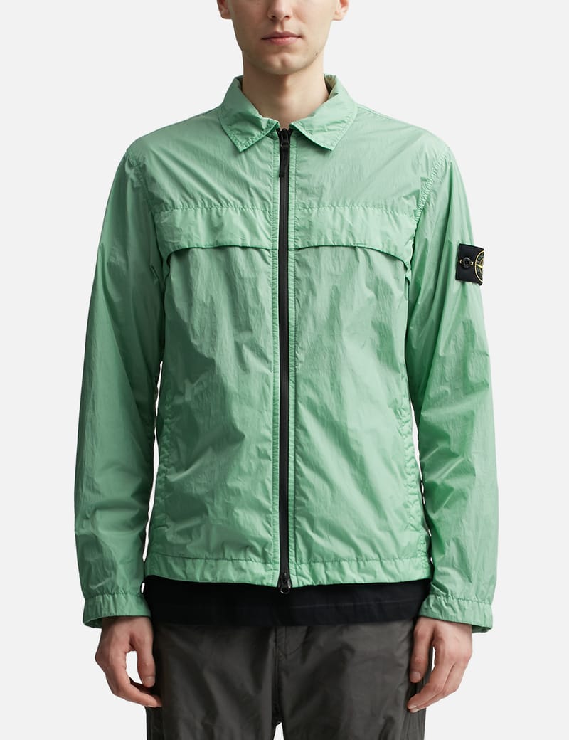 Stone Island - Garment Dyed Crinkle Reps R-NY Overshirt | HBX