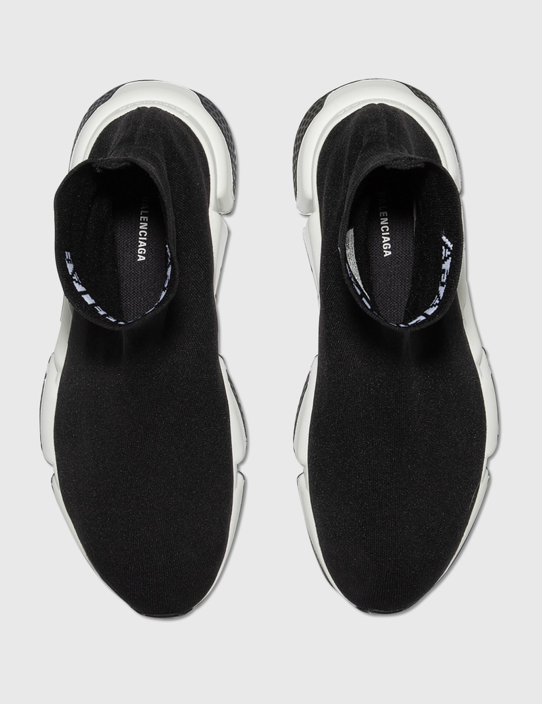 balenciaga speed knit womens brown