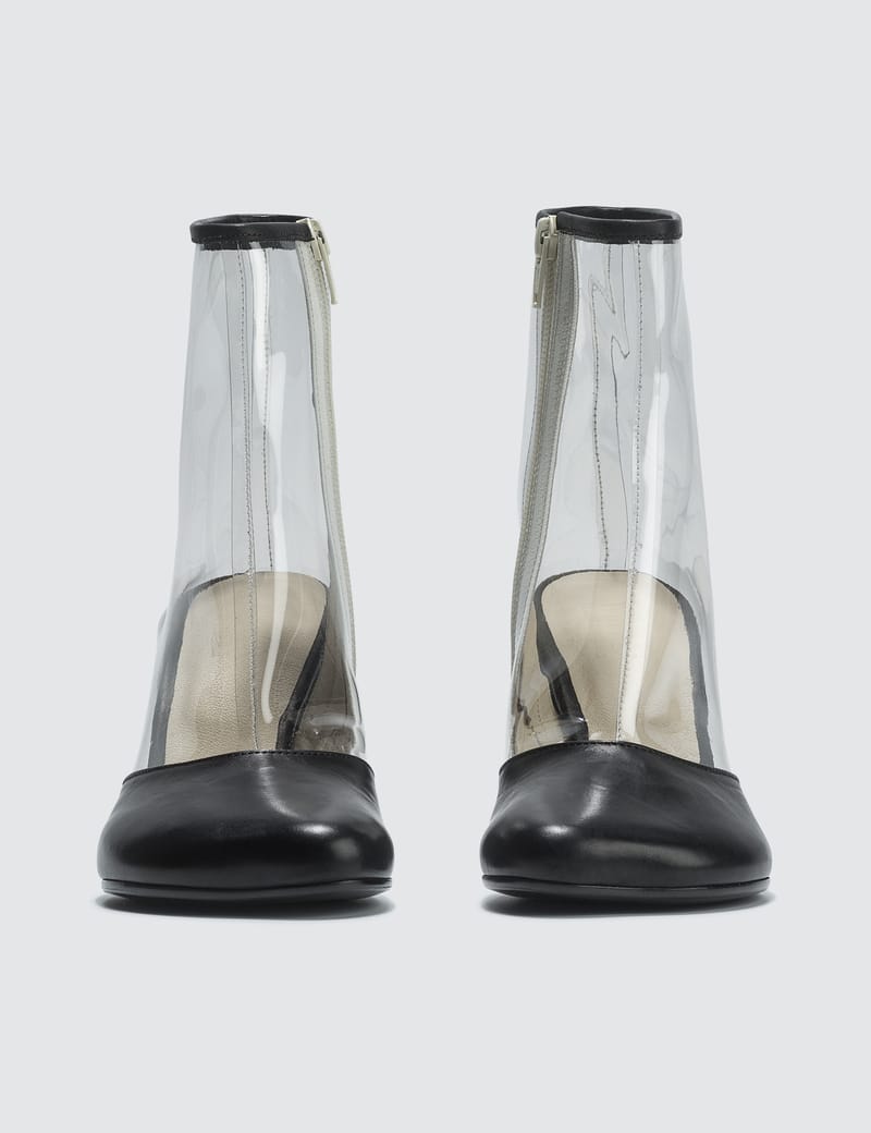 MM6 Maison Margiela - Transparent Boots | HBX - Globally Curated Fashion  and Lifestyle by Hypebeast