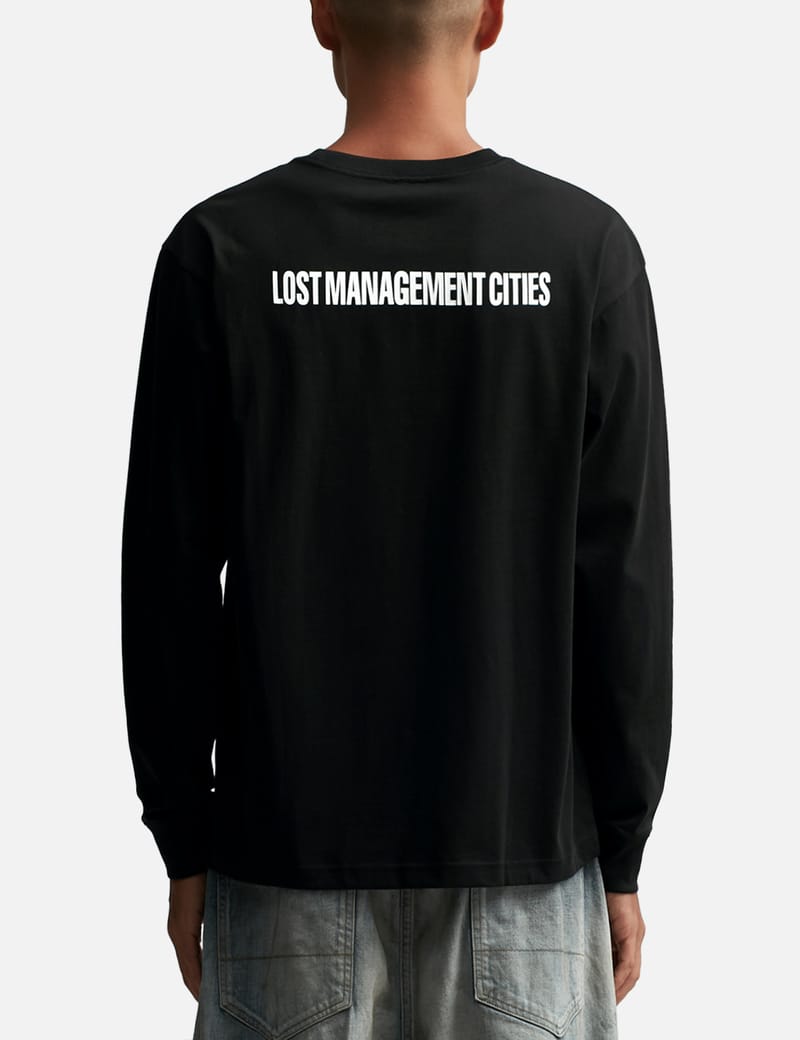 ■LMC■ CHEMICAL SOCCER LONG SLV TEE black 0LM44FLS151BLK LMC - Chemical Soccer Long Sleeve T-shirt | HBX - Globally