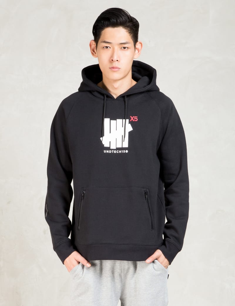 Undefeated black clearance hoodie