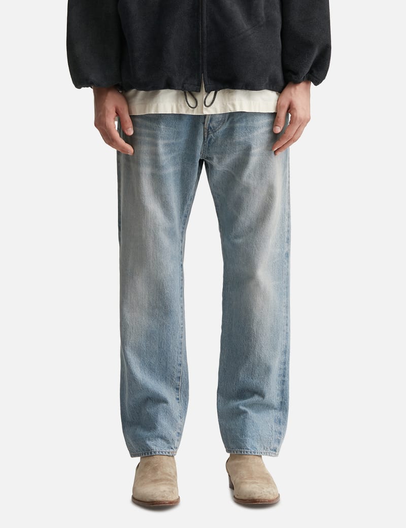 HERILL HL Regular Denim - Selvedge tapered jeans with a vintage