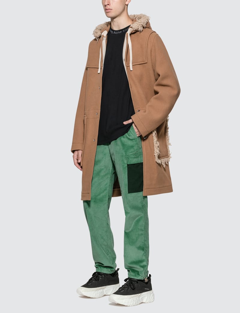 Acne Studios - Orvon Faux Shearling Duffle Coat | HBX - Globally