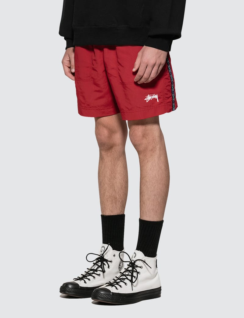 Stussy taping sale nylon shorts