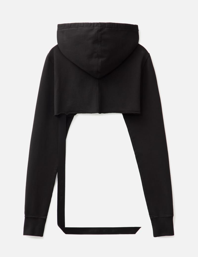 VIP【関税送料無料】希少 Rick Owens Drkshdw Oversized Hoodie Rick Owens // DRKSHDW Black Layered Hoodie – VSP Consignment