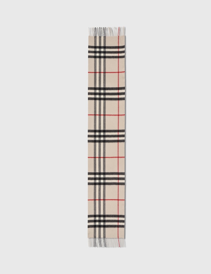 Burberry - Classic Check Cashmere Scarf | HBX - Globally Curated ...