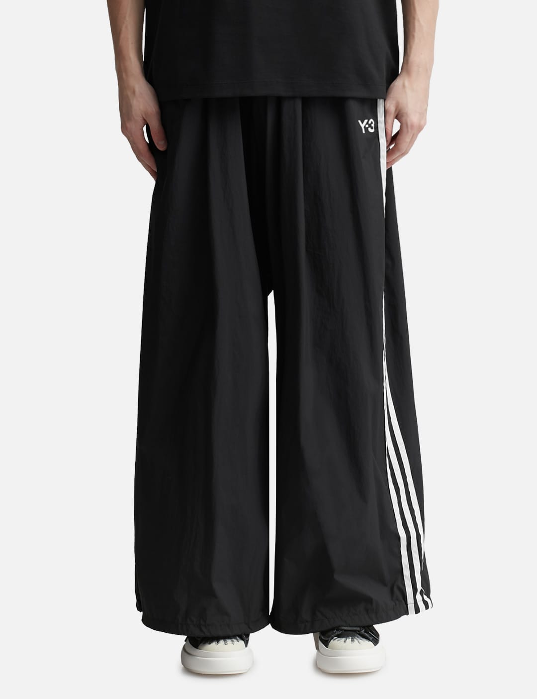 Y-3 - Nylon Wide Pants | HBX - Globally Curated Fashion and