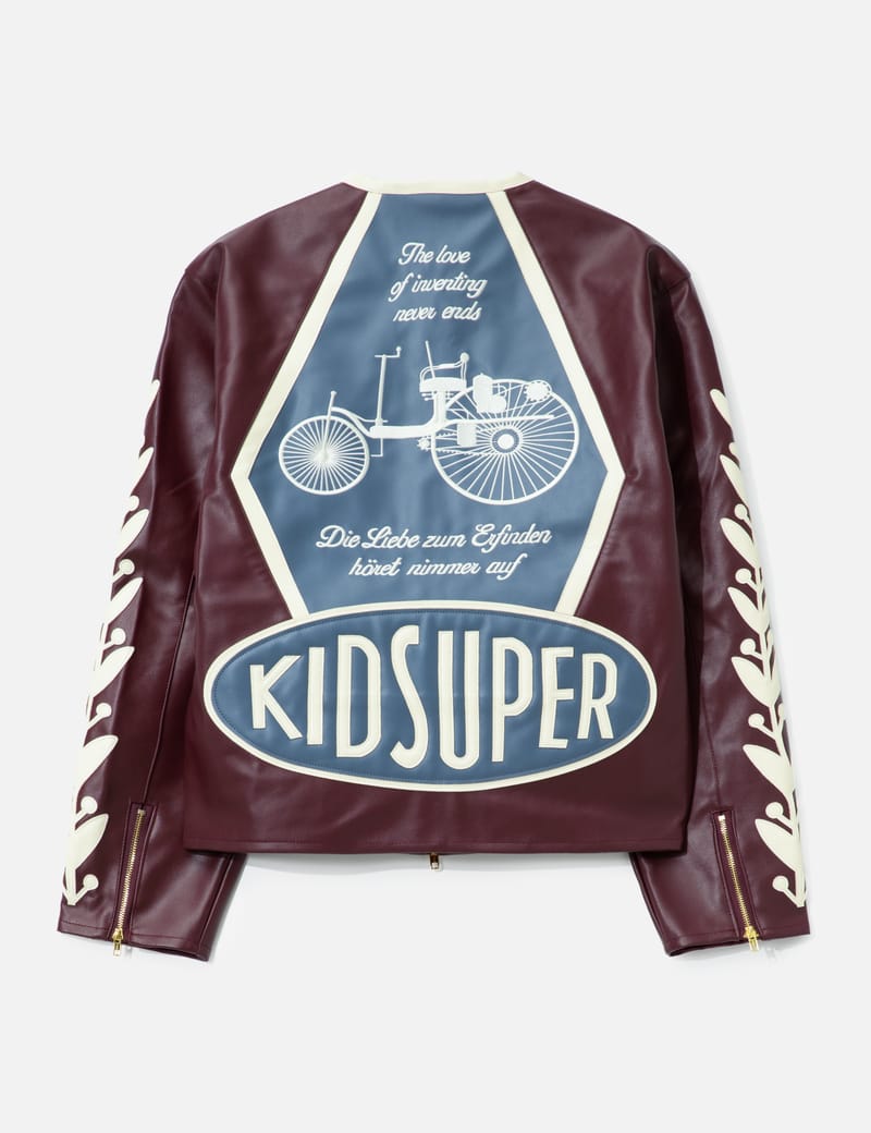 KidSuper KidSuper X Mercedes Benz Racer Jacket - Vegan leather