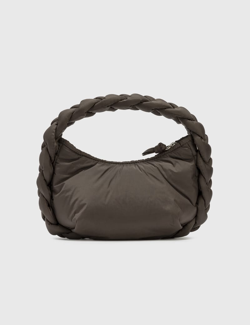 トートバッグ Hereu Espiga Braided Strap Mini Tote Bag Hereu Espiga mini braided handle leather handbag