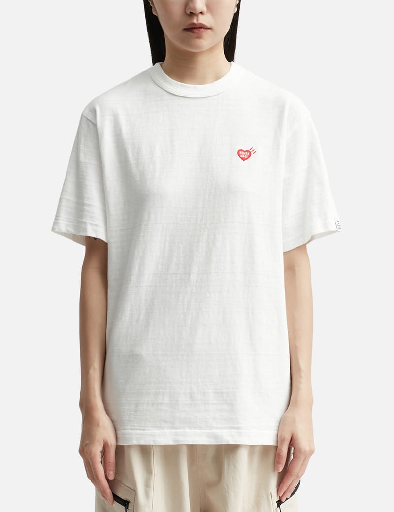 Human Made - HEART BADGE T-SHIRT | HBX - Globally Curated Fashion