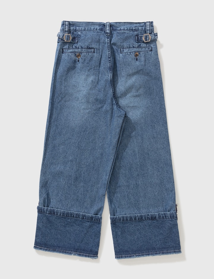 thecityworker - Tattered Folded Legs Vintage Pants | HBX - Globally ...