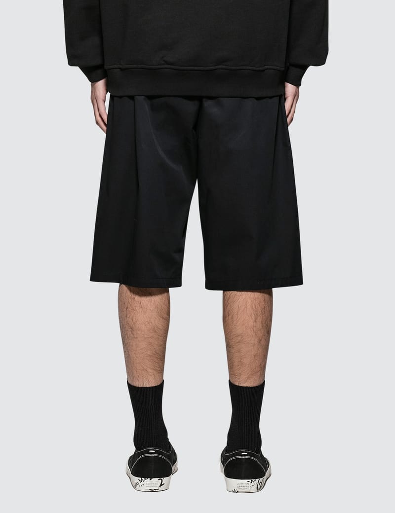 ハーフ・ショートパンツ MAISON MARGIELA Men Shorts S50KA0658M35415900 Black Maison Margiela(メゾン マルジェラ) ハーフ・ショートパンツ