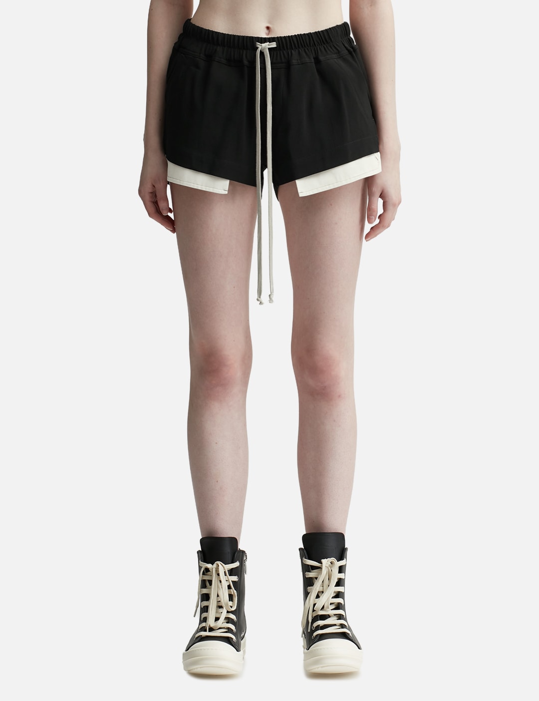 Rick Owens Men's Faun Boxers Shorts Black