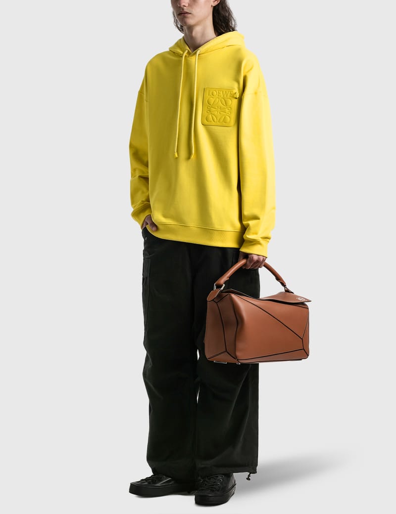 Loewe - Anagram Patch Hoodie | HBX - Globally Curated Fashion and