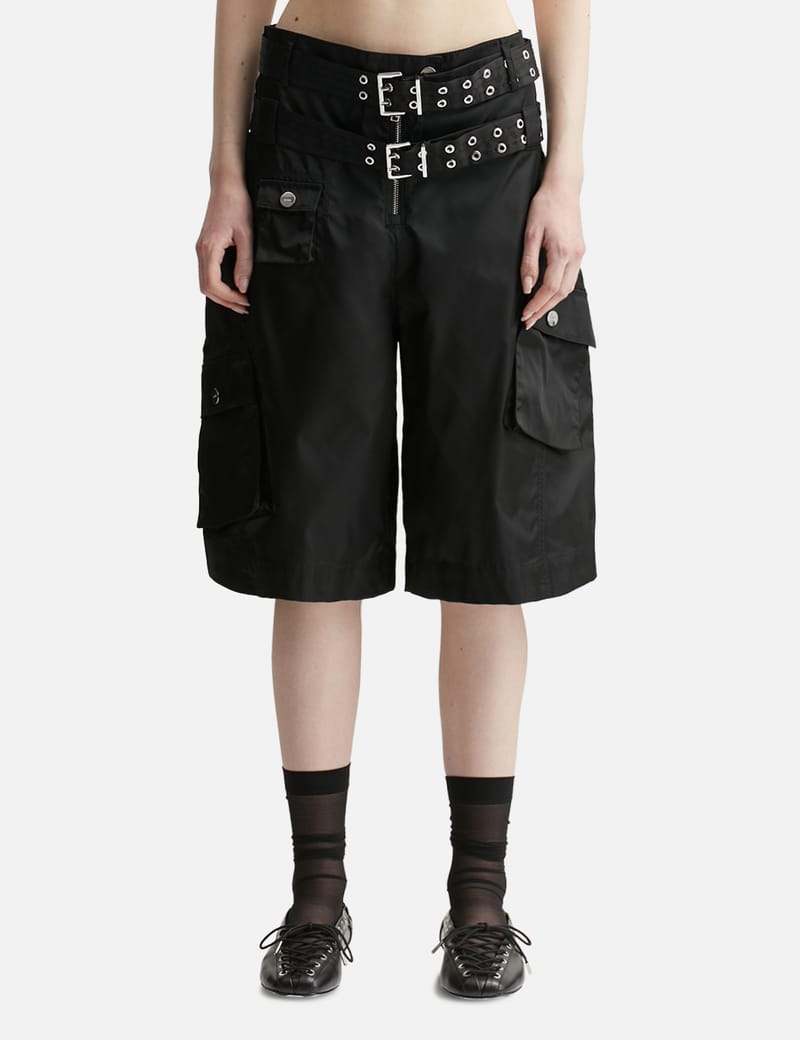 【GANNI】 Duchess Nylon Pocket Shorts Pants shorts-1-1-5314a.jpg?fit=max&w