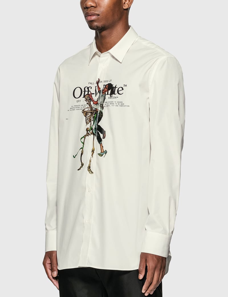 Off-White™ - Pascal Skeleton Shirt | HBX - ハイプビースト ...