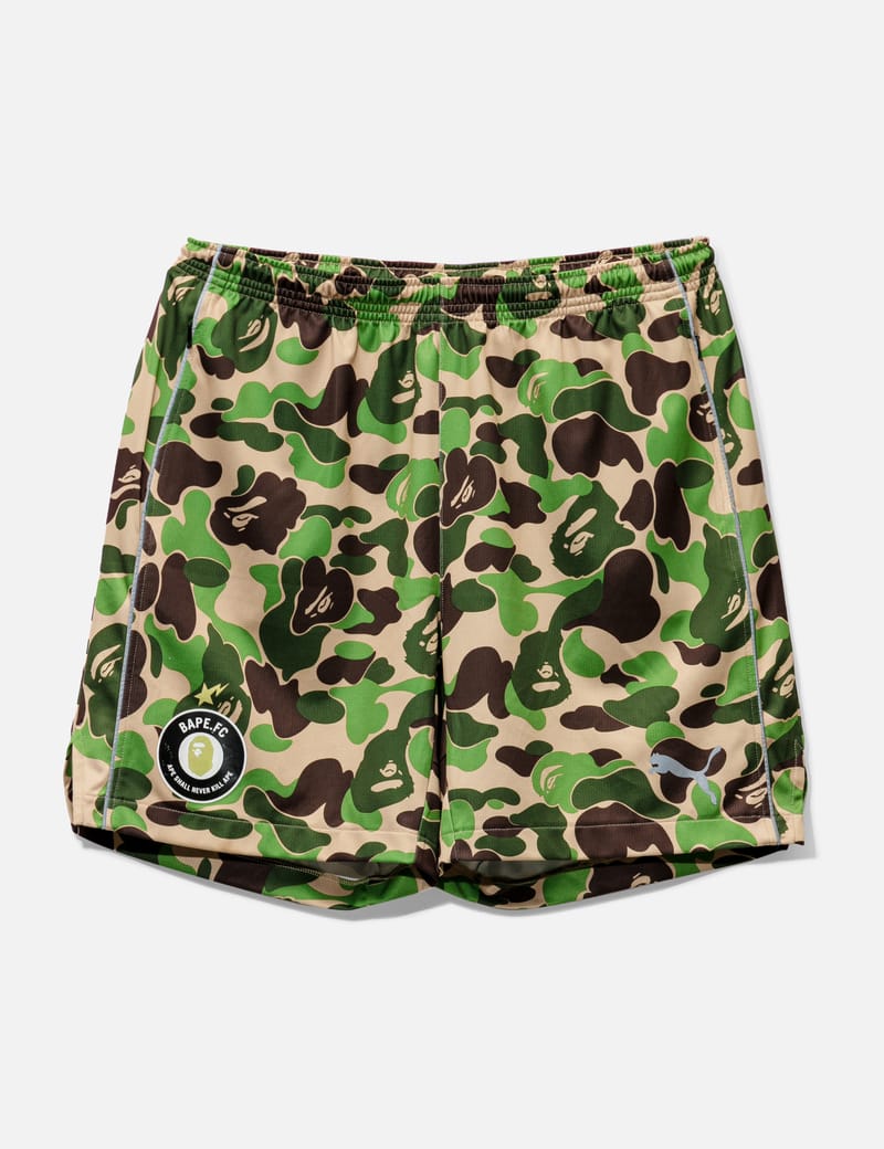 BAPE X PUMA CAMOUFLAGE SHORTS