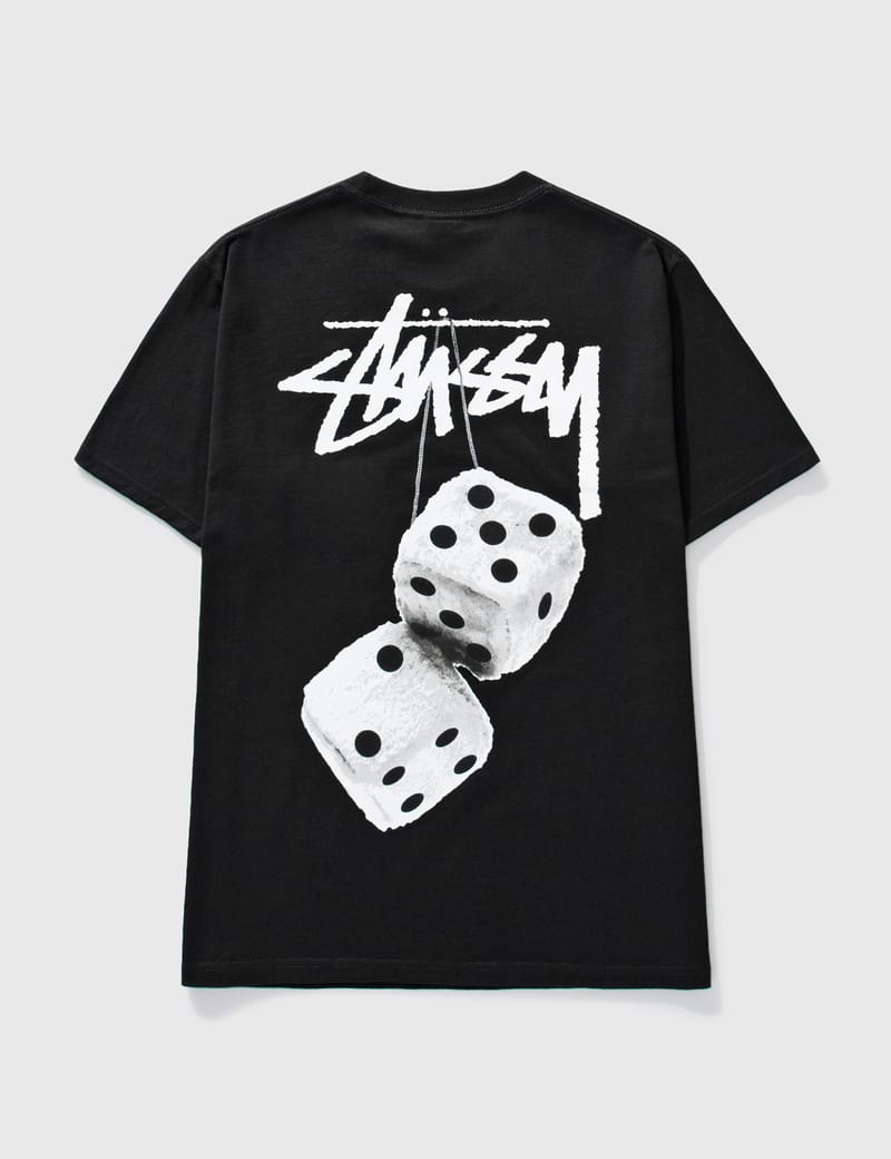 Stüssy - Fuzzy Dice T-shirt | HBX - Globally Curated Fashion and