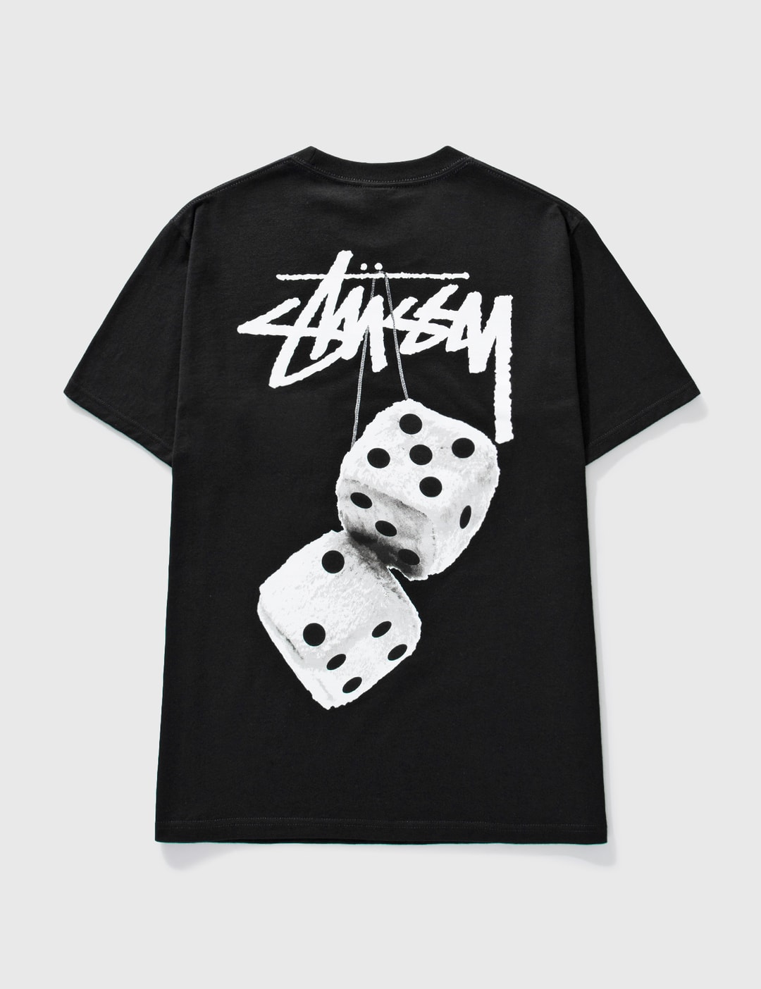 Stüssy - Fuzzy Dice T-shirt | HBX - Globally Curated Fashion and ...