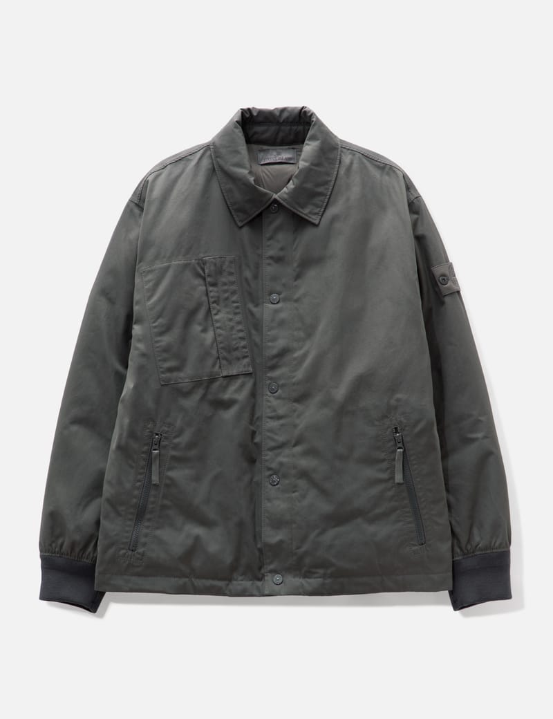 Stone Island - O-VENTILE® Down Shirt Jacket | HBX - Globally