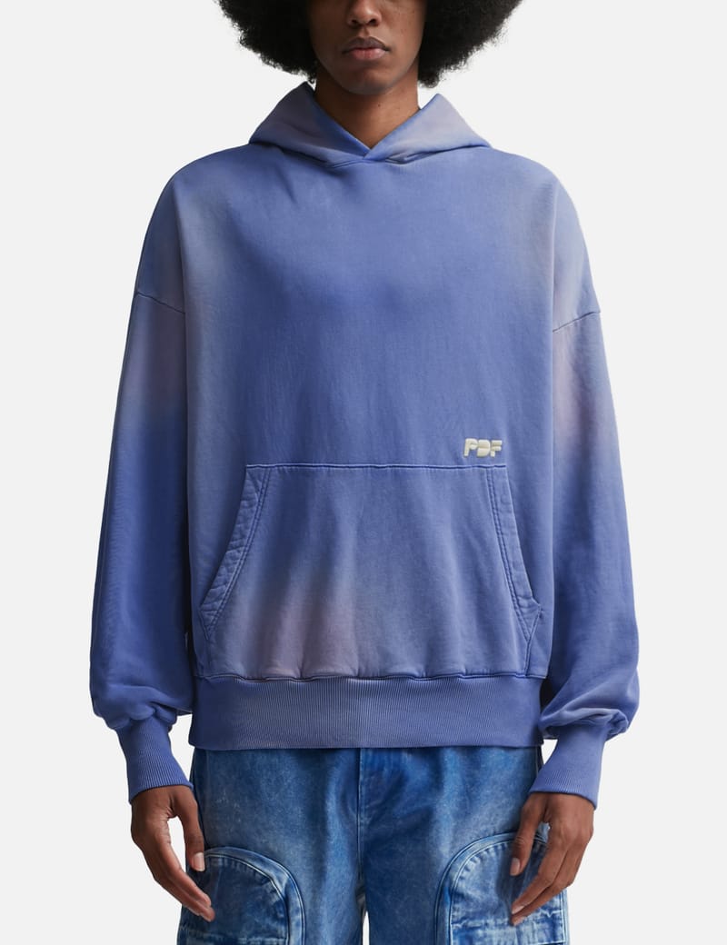 Blue hot sale oversized hoodie