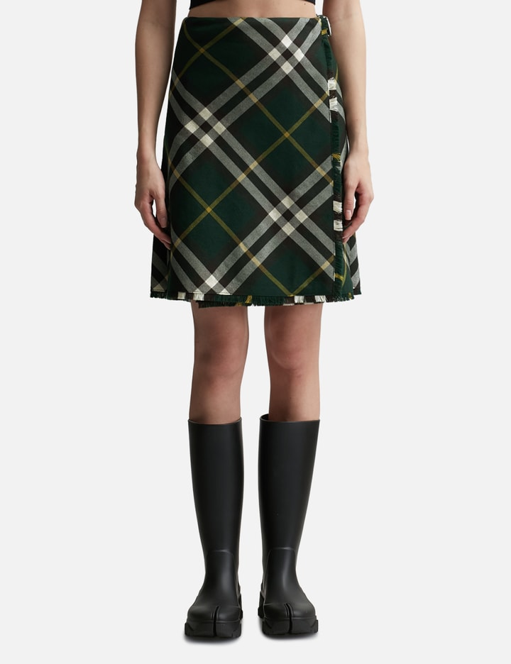 Burberry - Check Wool Kilt | HBX - Globally Curated Fashion and ...