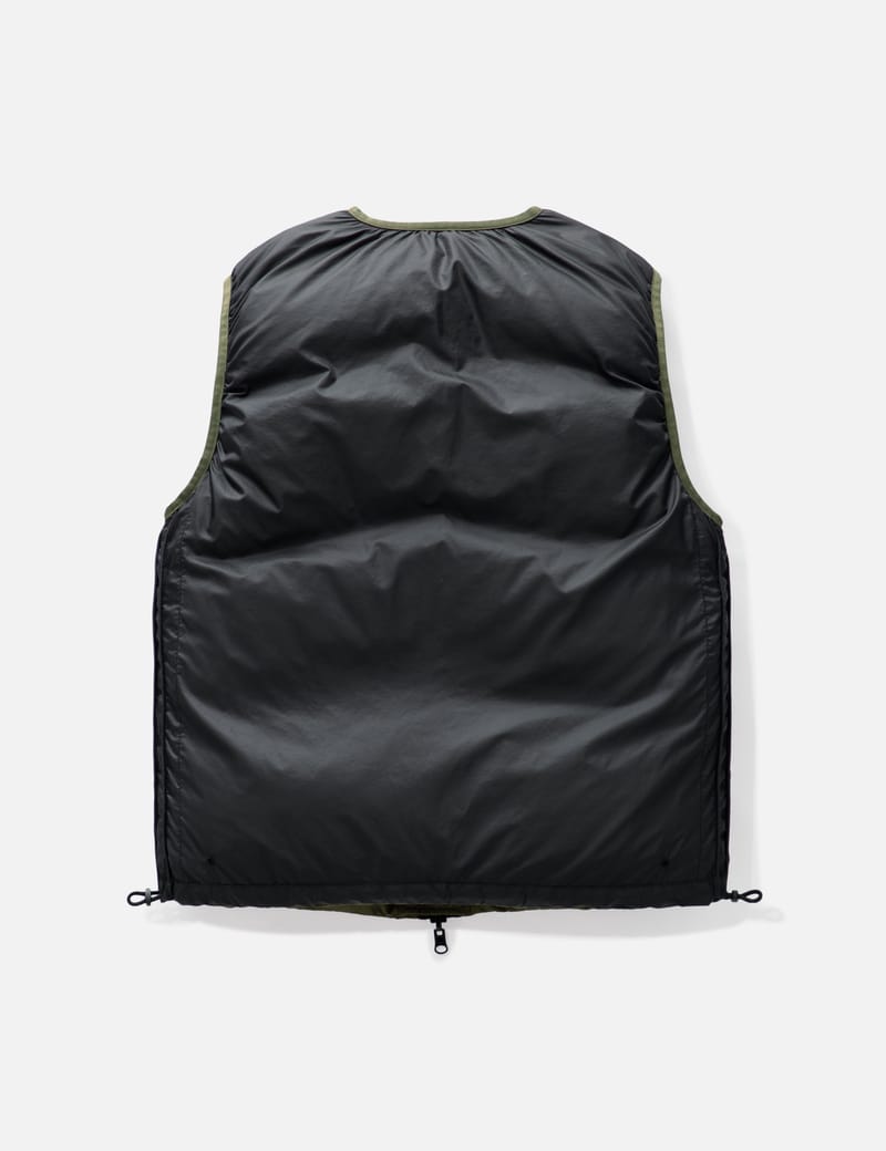 Stone Island - CENTRAL LOGO DOWN VEST | HBX - Globally Curated 