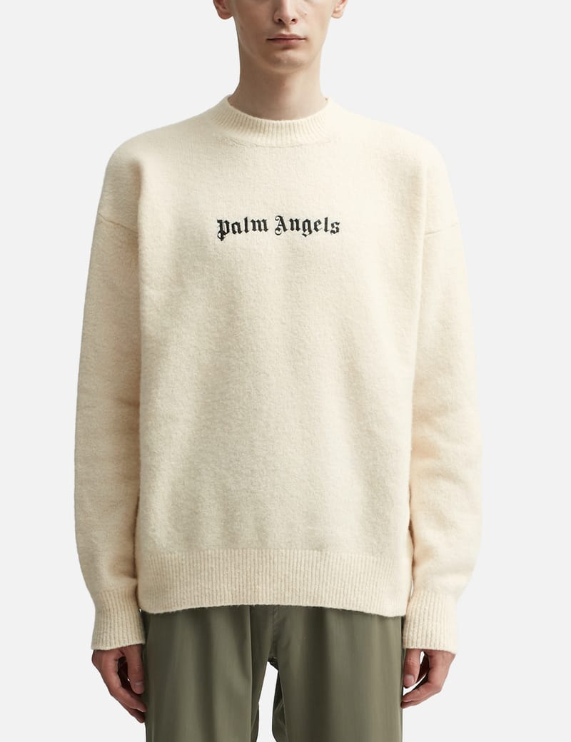 Palm angels 2024 sweater white