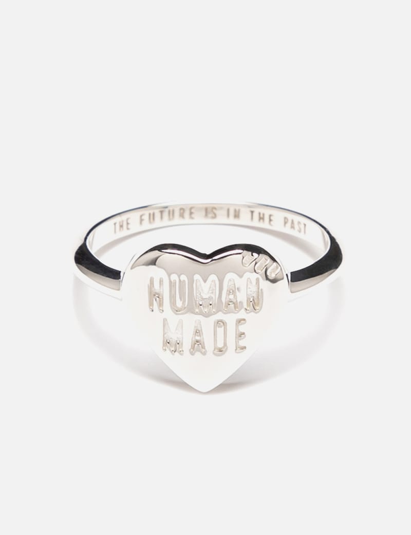 Human Made - Heart Silver Ring | HBX