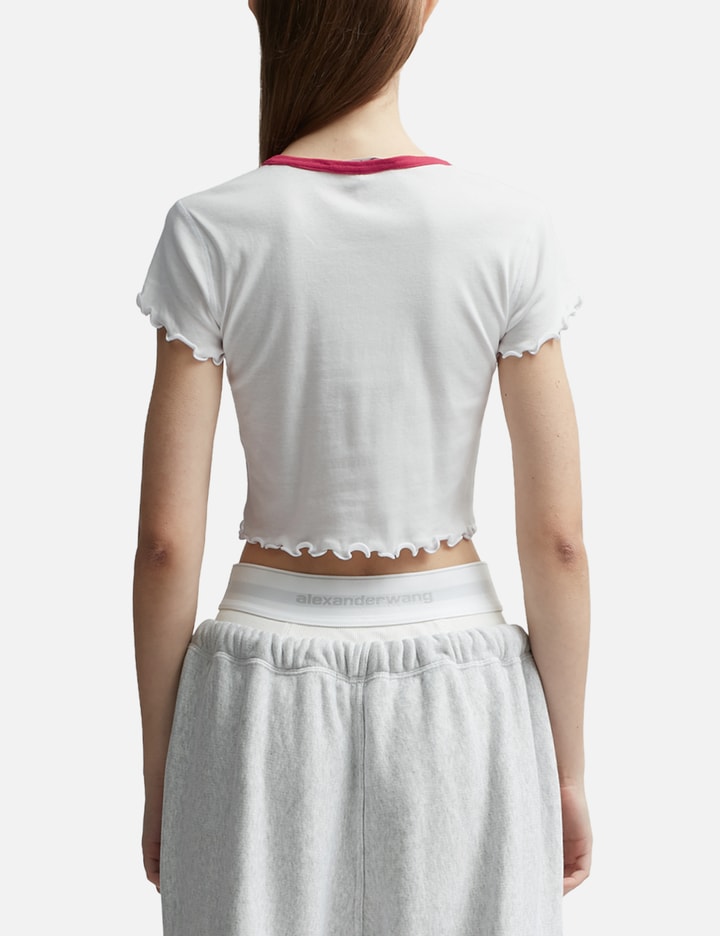 T By Alexander Wang Lettuce Hem Baby Tshirt HBX Globally Curated