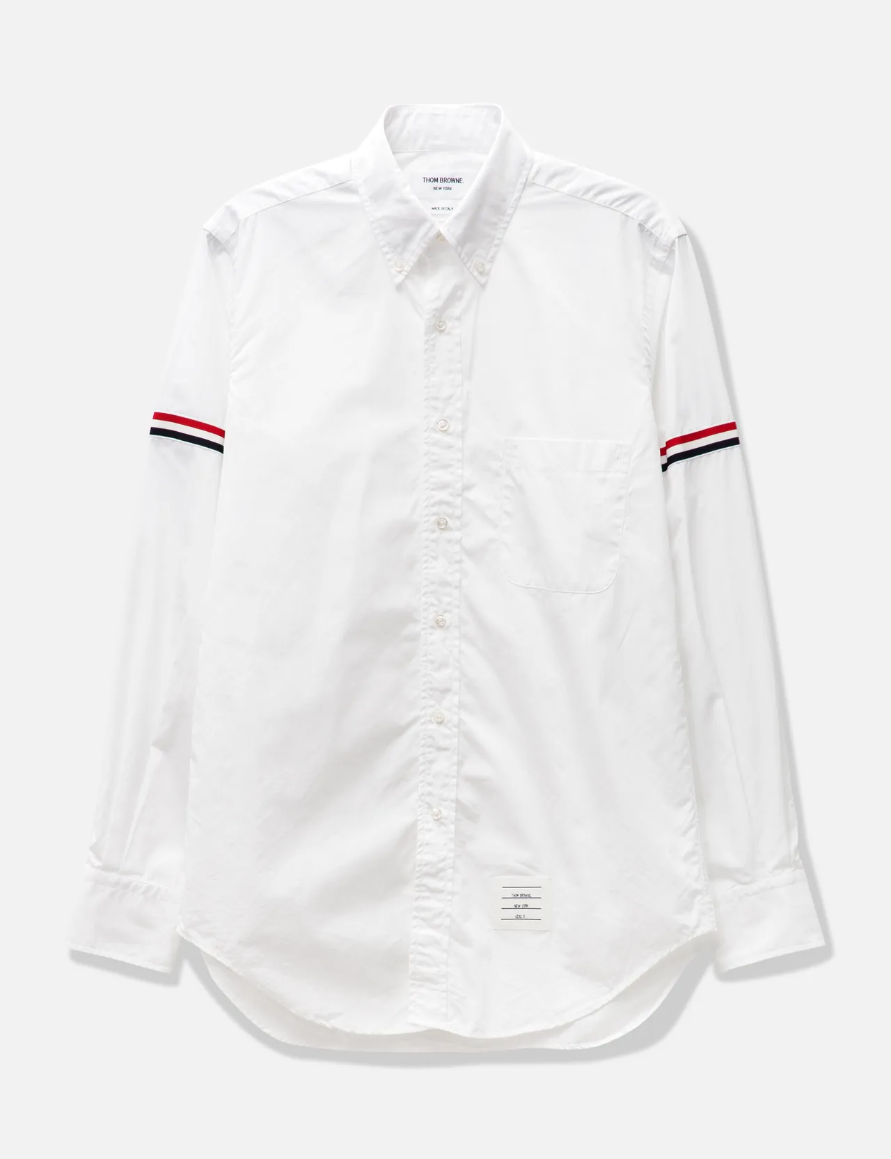 Thom Browne - Poplin Grosgrain Armband Classic Shirt | HBX