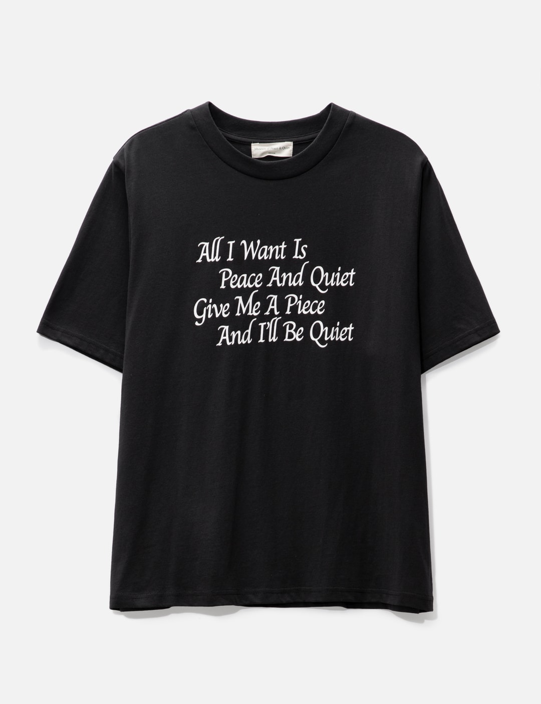 Museum of Peace & Quiet - Haiku T-shirt | HBX - Globally Curated ...