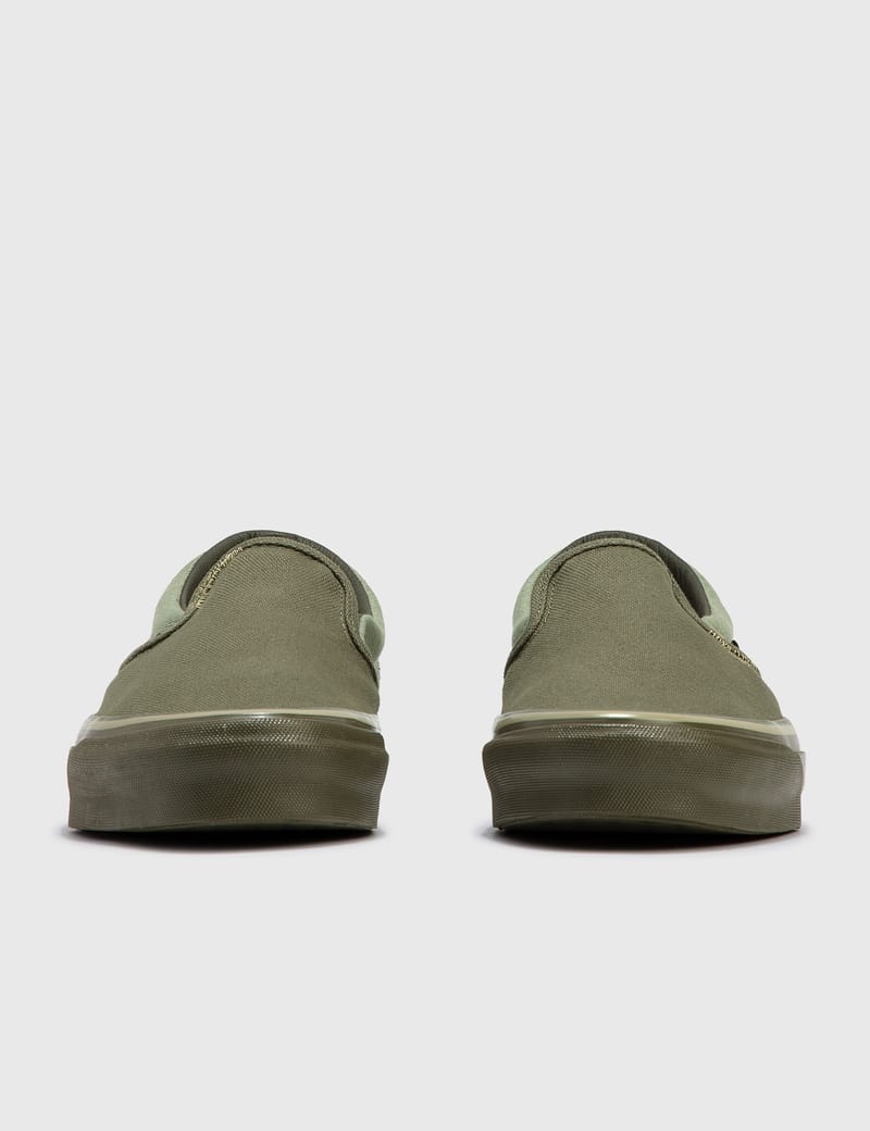 Vans - Vault By Vans X Nigel Cabourn OG Classic Slip-On LX | HBX