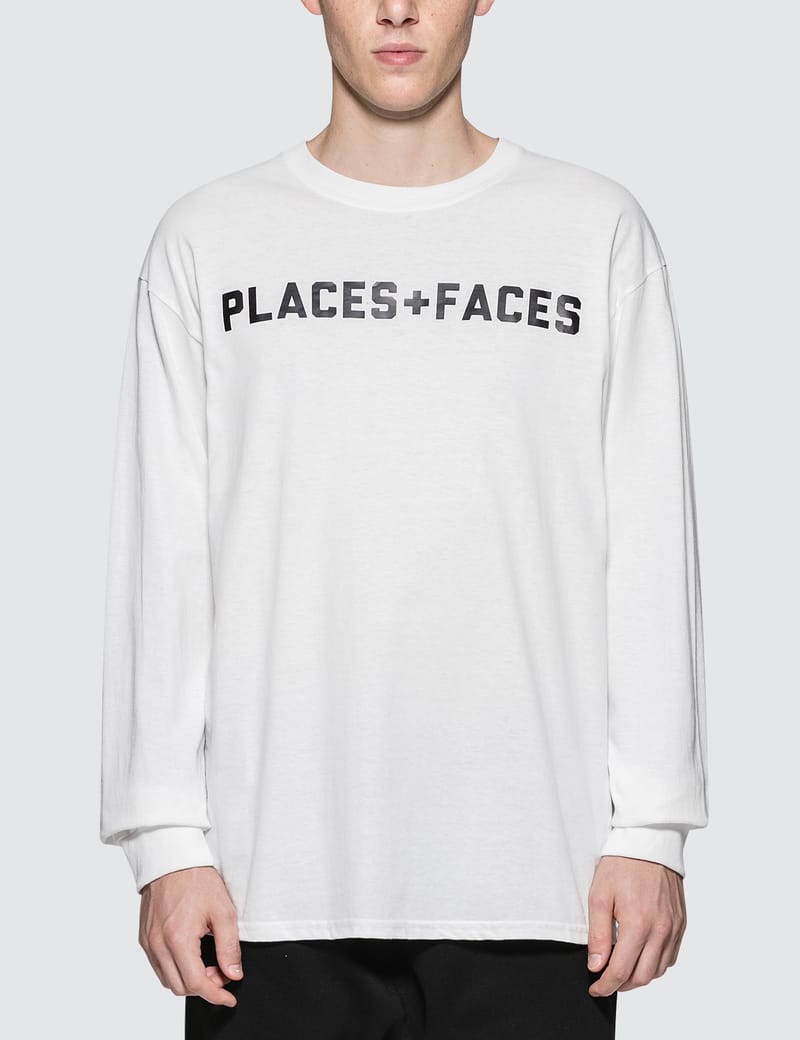 Places + Faces - L/S Logo T-Shirt | HBX - Globally Curated Fashion